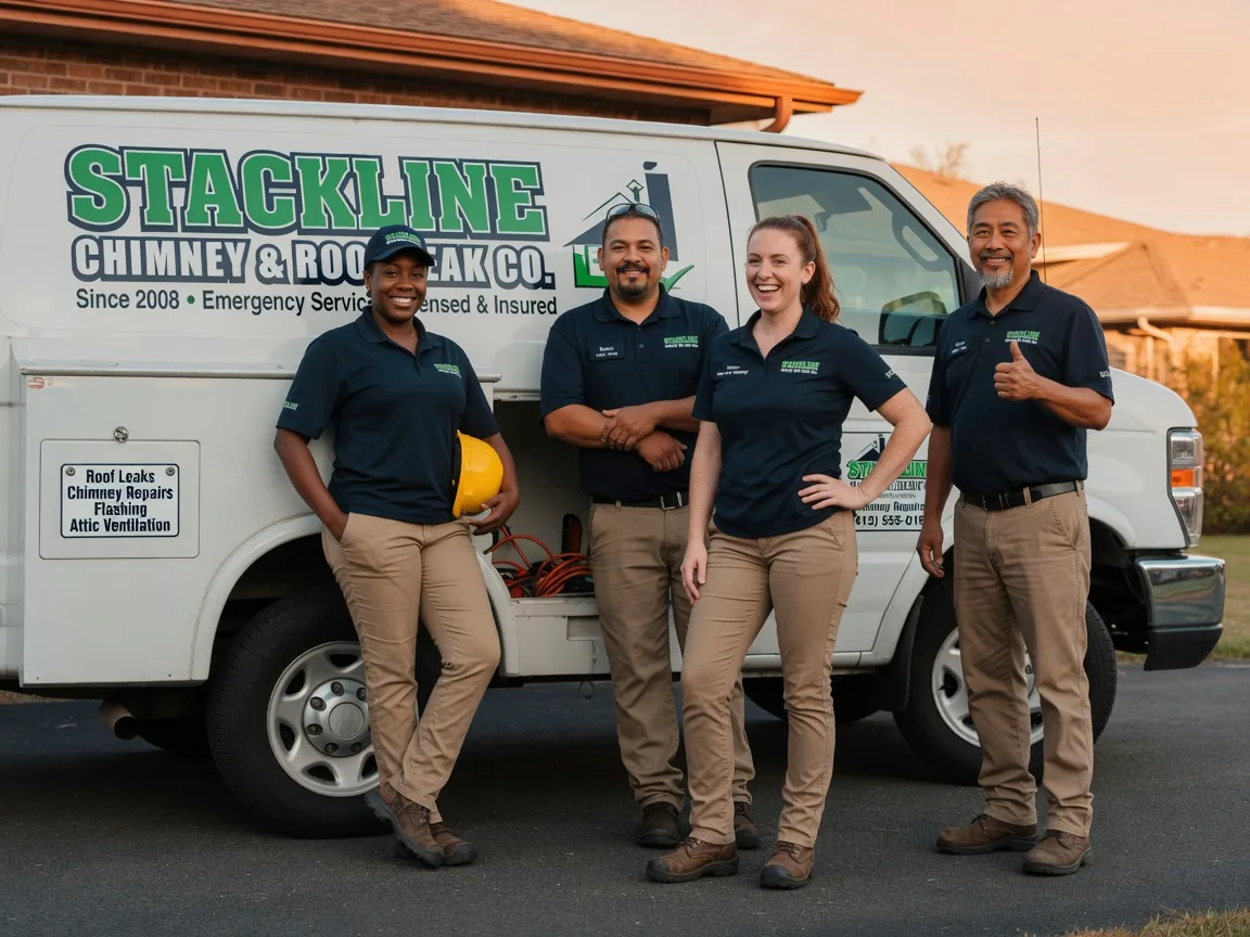 Chimney flashing repair company in Mount Berry, GA
